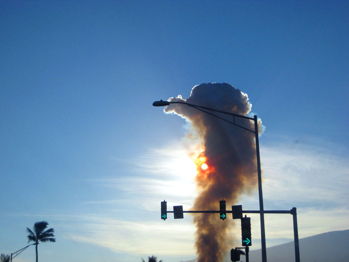 sugar cane burn