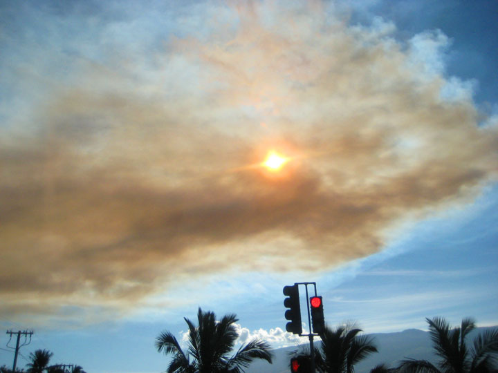 sugar cane burn