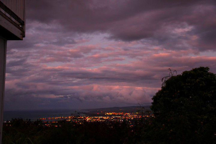 Kahului at night